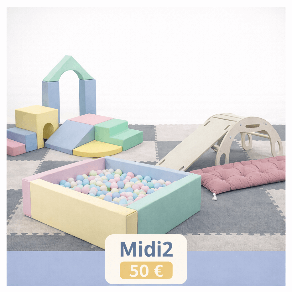 Vaikų Žaidimų Aikštelių Nuoma Klaipėdoje – Mini, Midi ir Maxi Paketai Rinkiniai nuomai Mini Midi2 / Be dviratuko