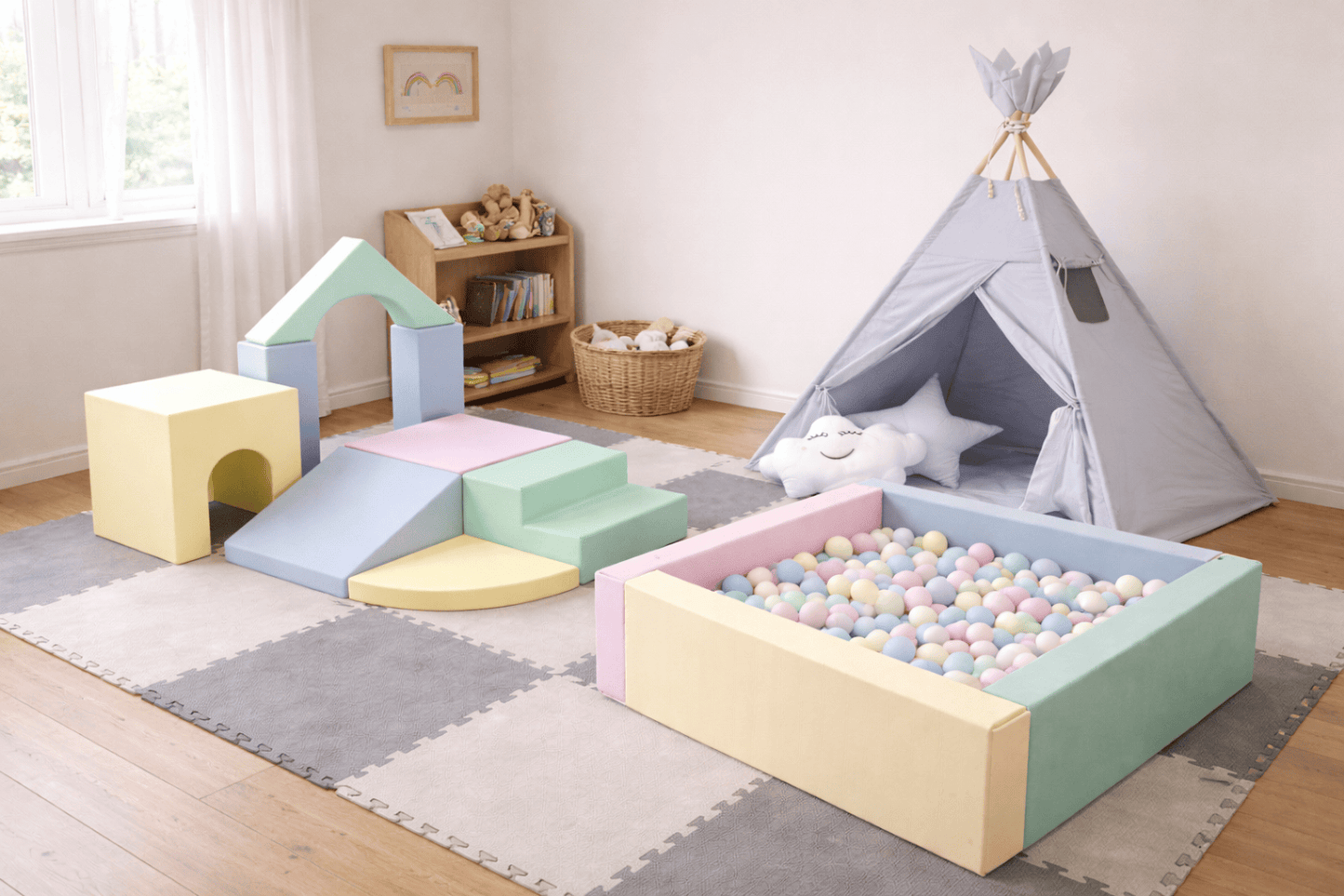 Vaikų Žaidimų Aikštelių Nuoma Klaipėdoje Rinkiniai nuomai Mini