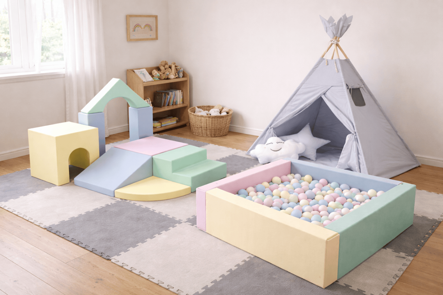 Vaikų Žaidimų Aikštelių Nuoma Klaipėdoje Rinkiniai nuomai Mini