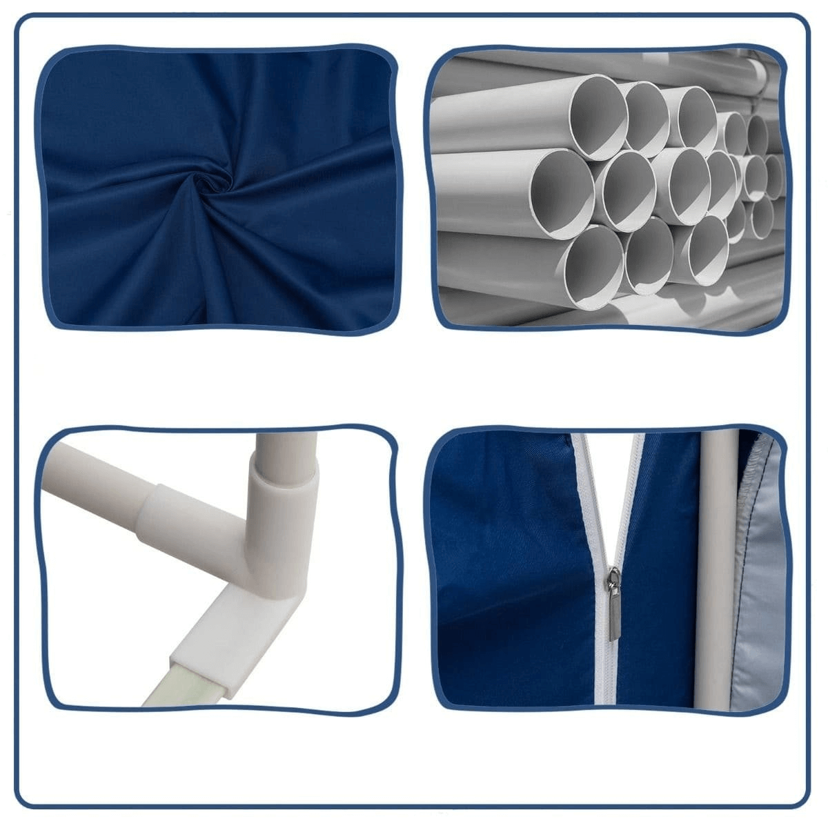 Vaikų Žaidimų Palapinė Su Užuolaidomis ir Kilimėliu, 137 cm Palapinės Vaikams