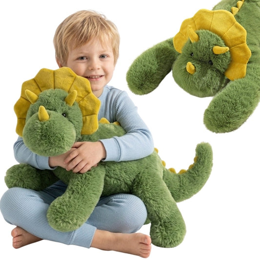 Woopie pliušinis žaislas su svoriu 1,5 kg – dinozauras, naudojimo pavyzdys