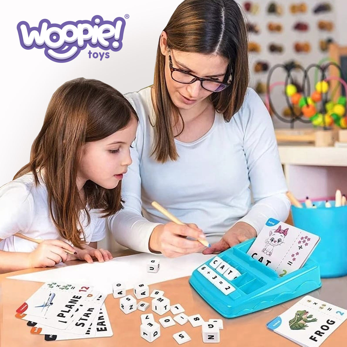 Woopie anglų kalbos ir matematikos mokomasis žaidimas – nuotrauka 2