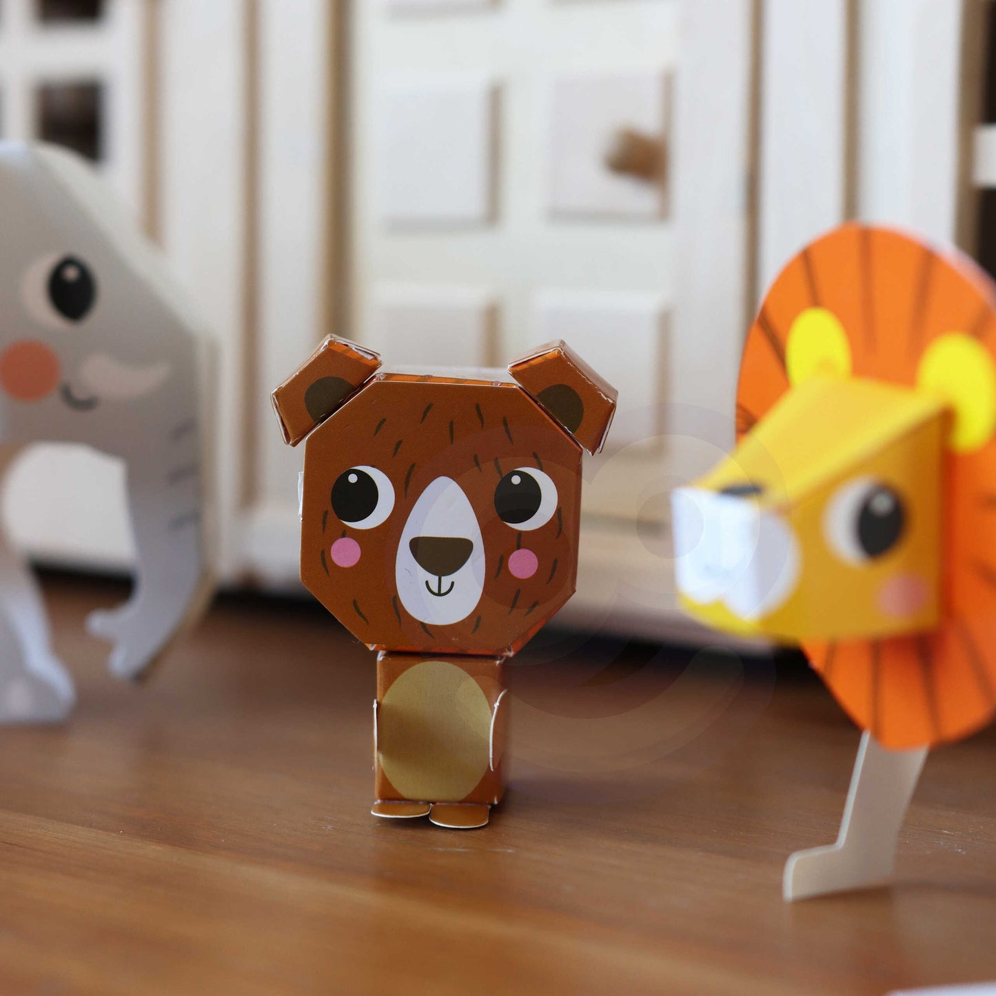 Woopie Art&Fun 3D origami gyvūnų rinkinys – nuotrauka 4