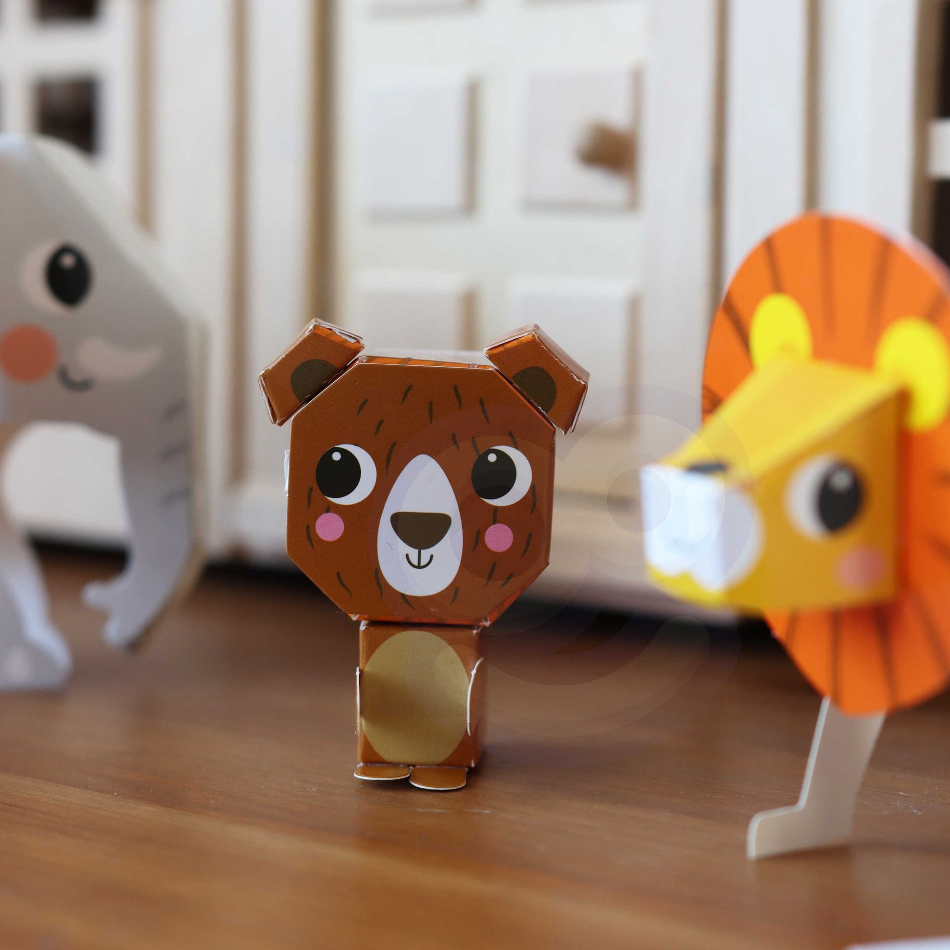 Woopie Art&Fun 3D origami gyvūnų rinkinys – nuotrauka 4