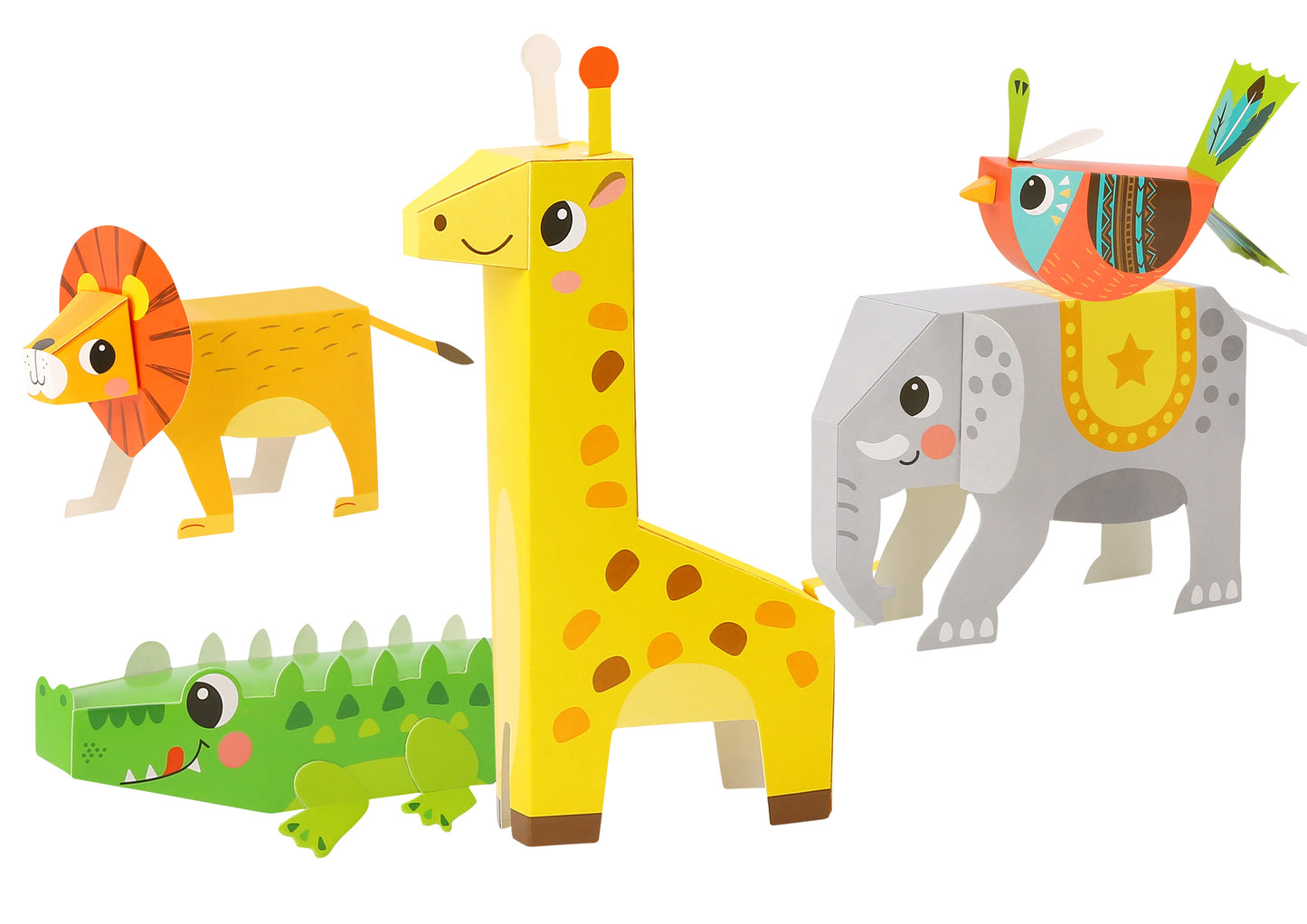 Woopie Art&Fun 3D origami gyvūnų rinkinys – nuotrauka 10