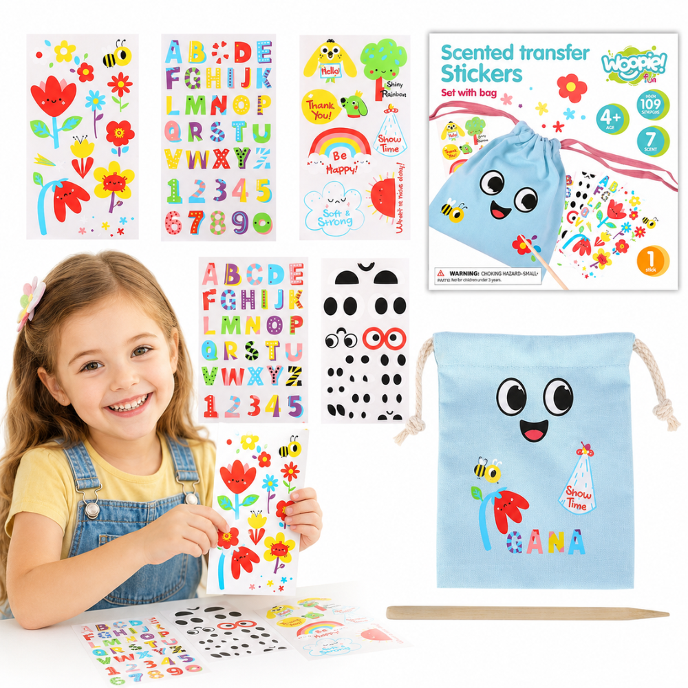 Woopie Art&Fun Maišelio Dekoravimo Rinkinys – nuotrauka 1