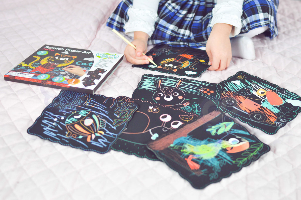 Woopie Art&Fun Nutrinamų Paveikslėlių Kūrybinis Rinkinys, 7 Dalys Kūrybiniai rinkiniai
