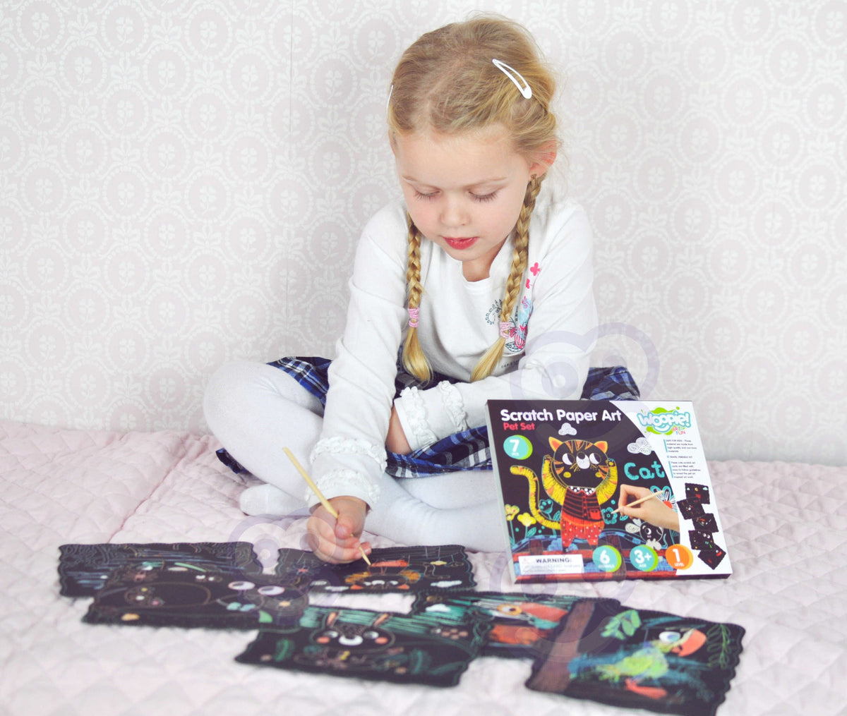 Woopie Art&Fun Nutrinamų Paveikslėlių Kūrybinis Rinkinys, 7 Dalys Kūrybiniai rinkiniai
