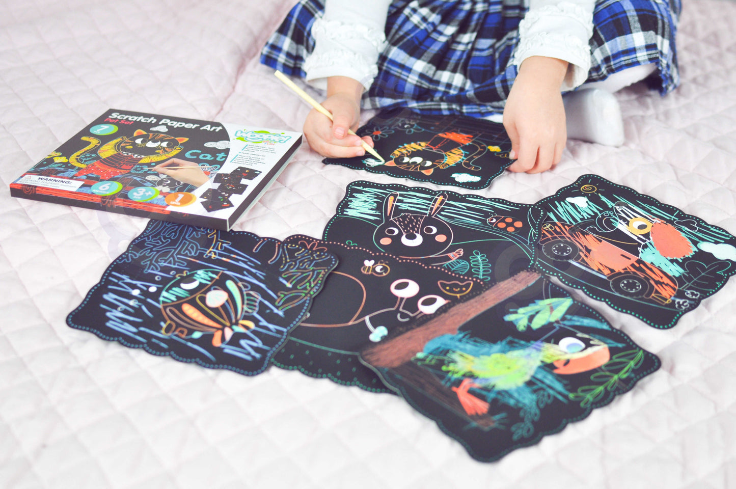 Woopie Art&Fun nutrinamų paveikslėlių kūrybinis rinkinys – nuotrauka 4