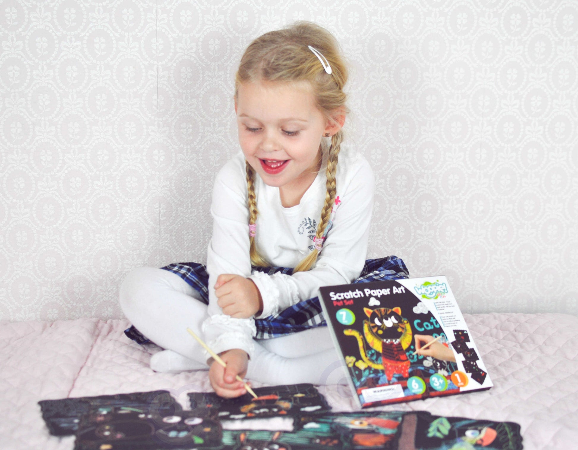 Woopie Art&Fun nutrinamų paveikslėlių kūrybinis rinkinys – nuotrauka 5