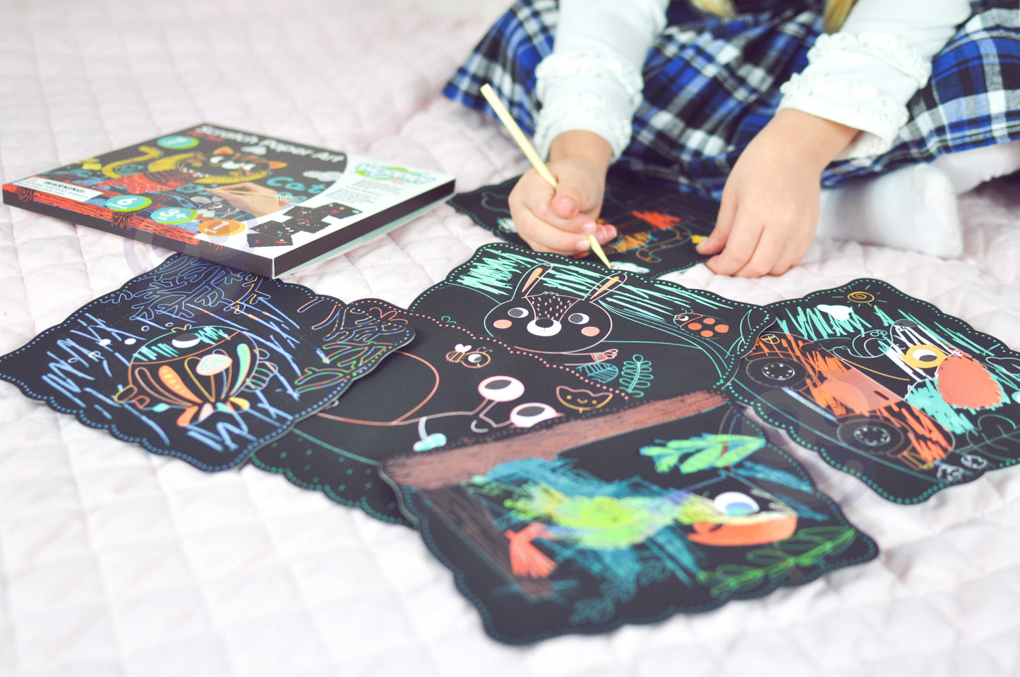Woopie Art&Fun nutrinamų paveikslėlių kūrybinis rinkinys – nuotrauka 6