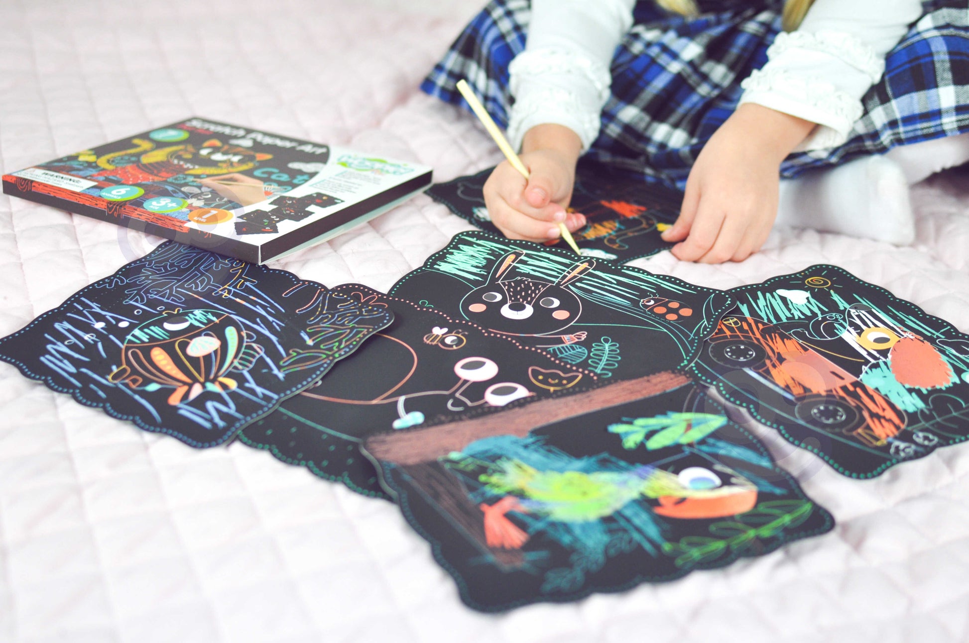 Woopie Art&Fun nutrinamų paveikslėlių kūrybinis rinkinys – nuotrauka 6