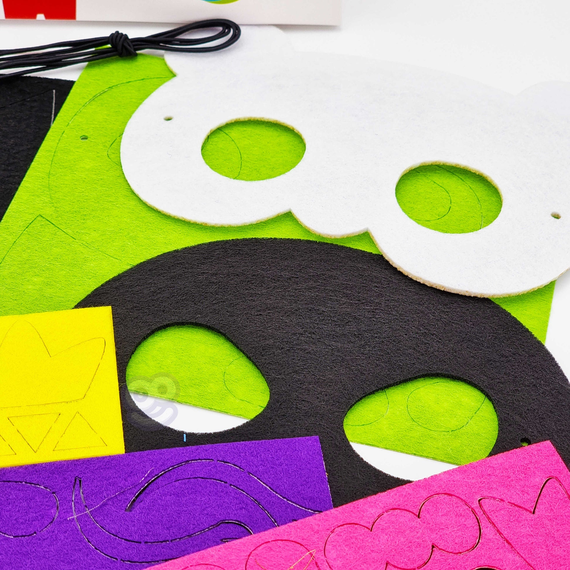 Woopie Art&Fun veltinio kaukių kūrybinis rinkinys – nuotrauka 10