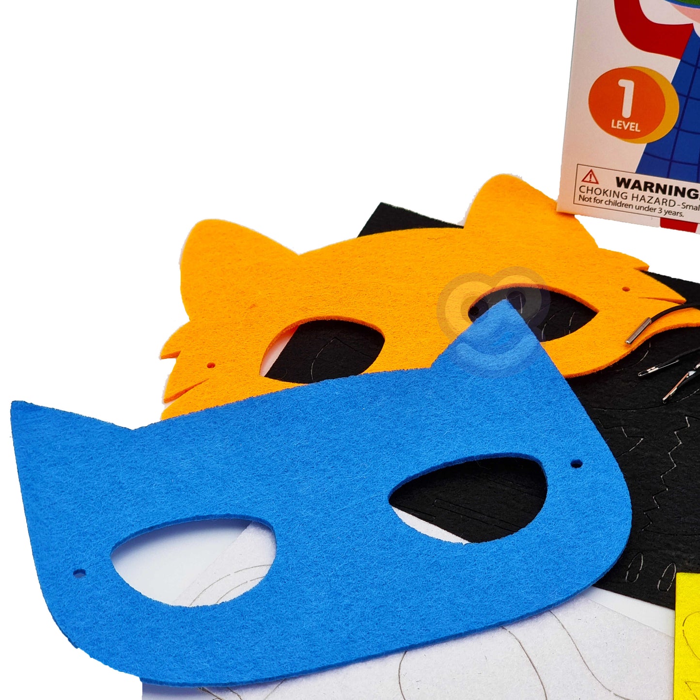 Woopie Art&Fun veltinio kaukių kūrybinis rinkinys – nuotrauka 11