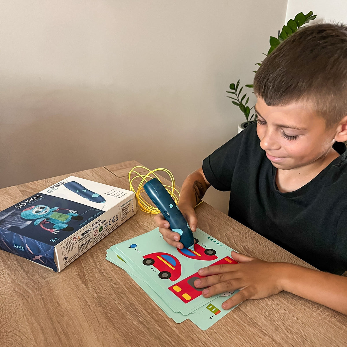 Woopie Belaidis Žemos Temperatūros 3D Rašiklis Vaikams 3D rašikliai