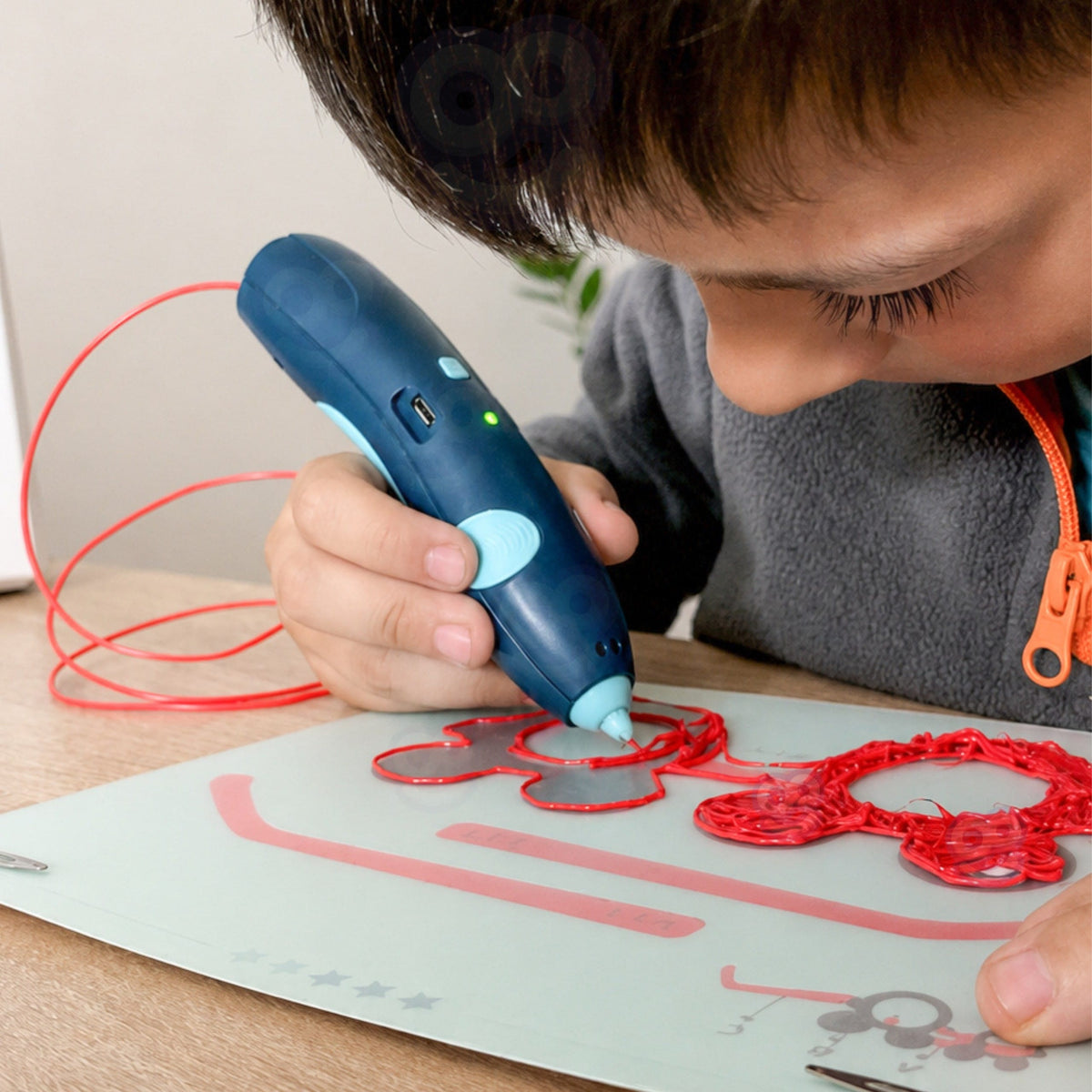 Woopie Belaidis Žemos Temperatūros 3D Rašiklis Vaikams 3D rašikliai