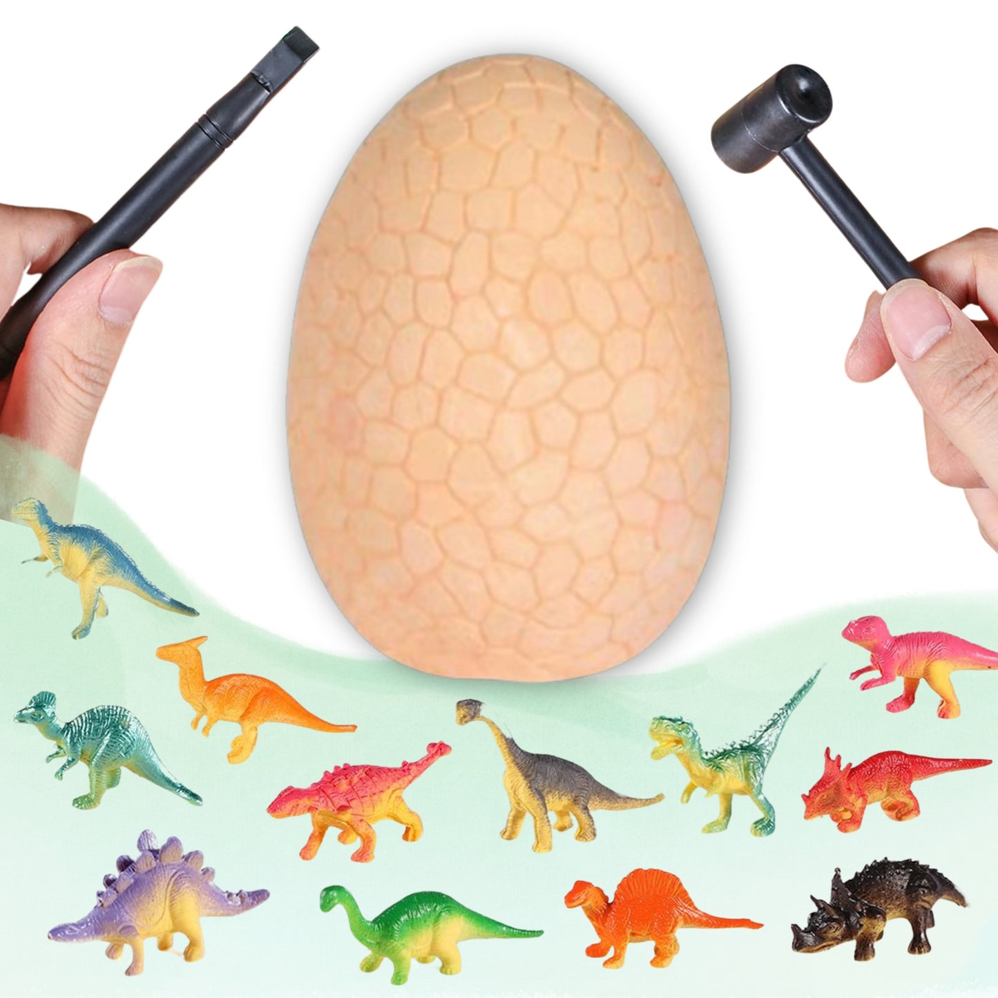 Woopie dinozauro kiaušinio kasinėjimo rinkinys – nuotrauka 2