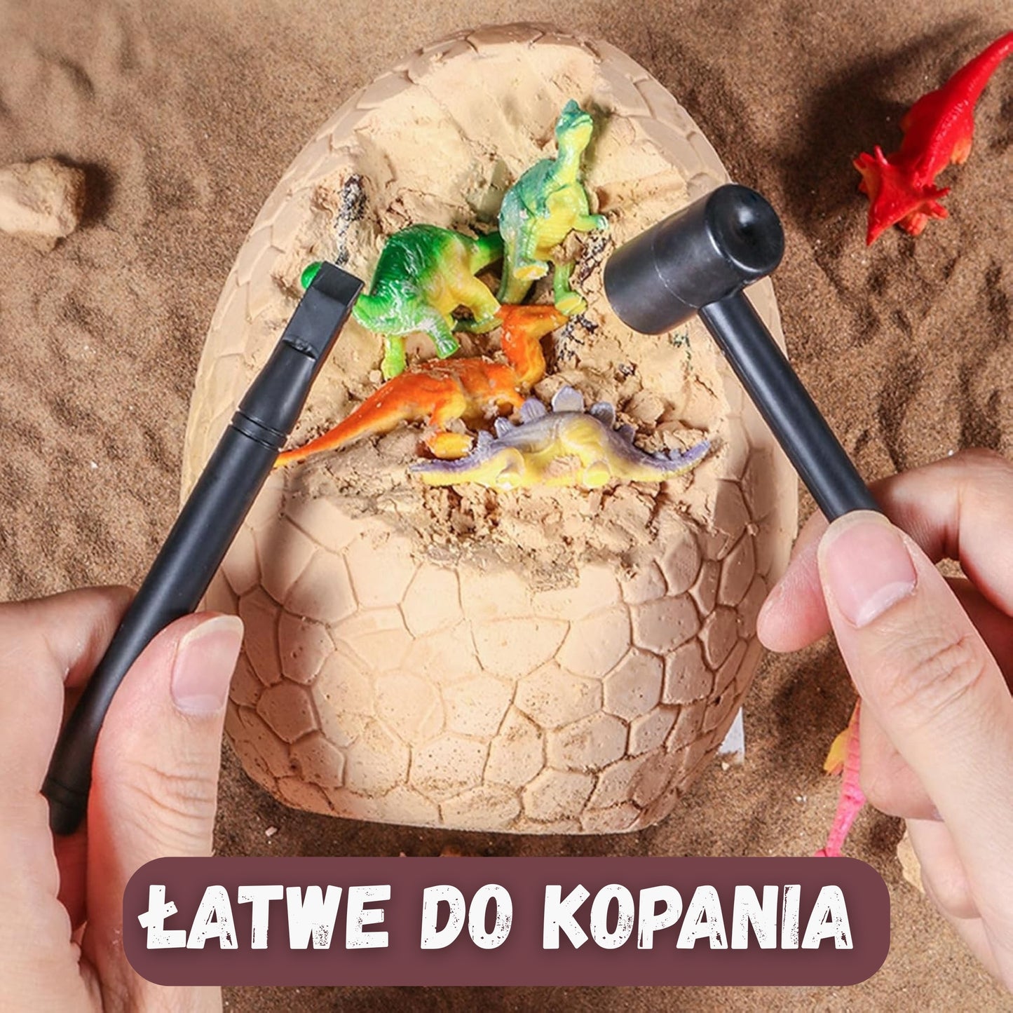 Woopie dinozauro kiaušinio kasinėjimo rinkinys – nuotrauka 4
