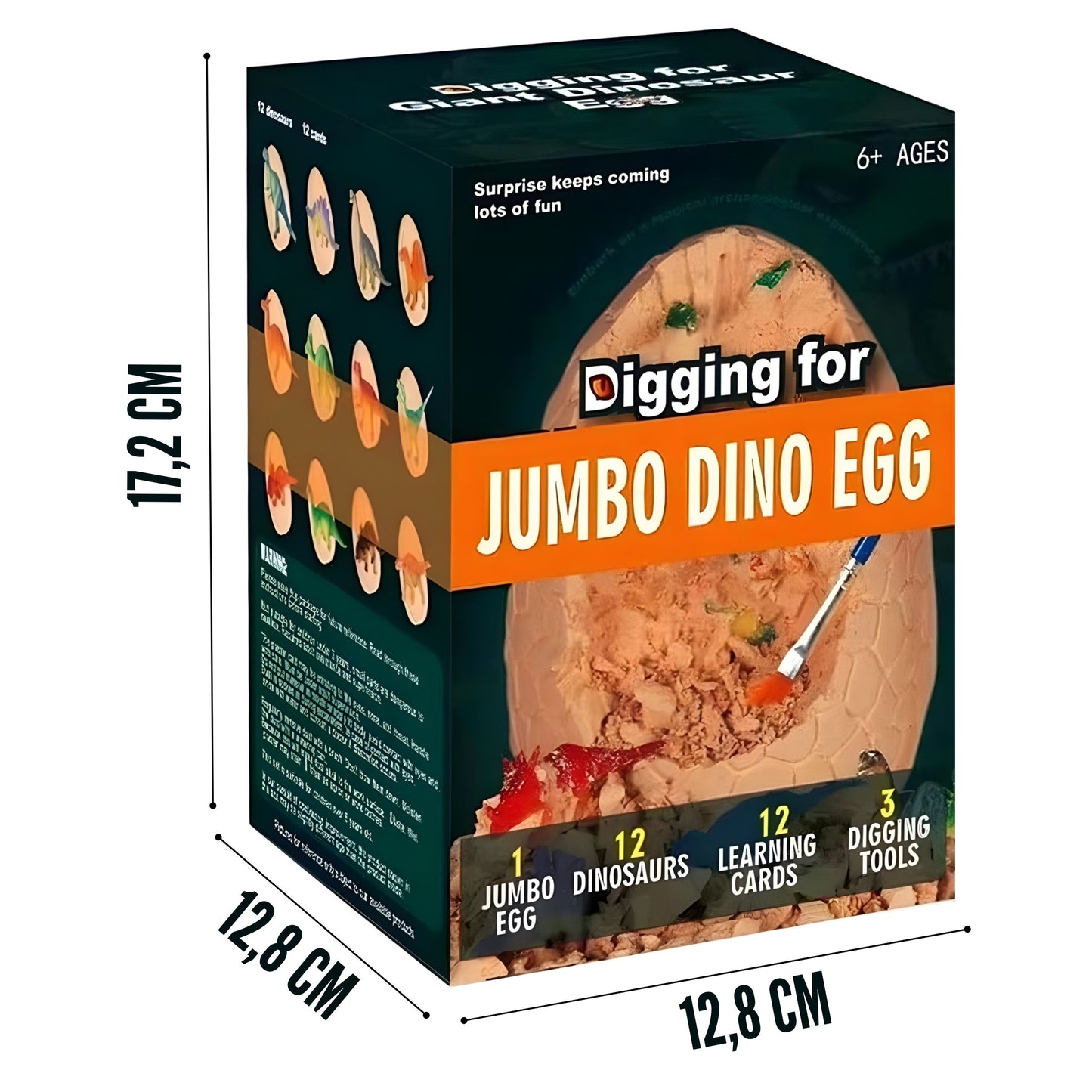 Woopie dinozauro kiaušinio kasinėjimo rinkinys – nuotrauka 7