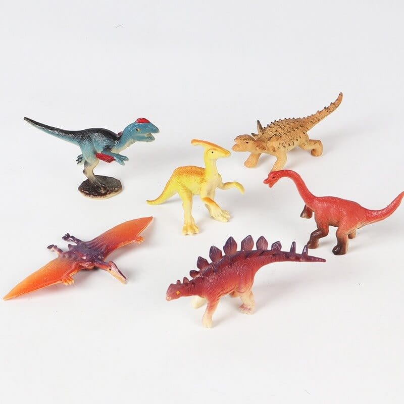 Woopie Dinozaurų Figūrėlių Rinkinys Vaikams 18 vnt. Žaislai Figūrėlės