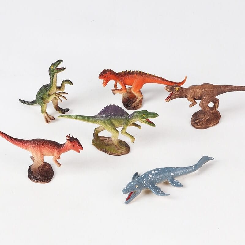 Woopie Dinozaurų Figūrėlių Rinkinys Vaikams 18 vnt. Žaislai Figūrėlės