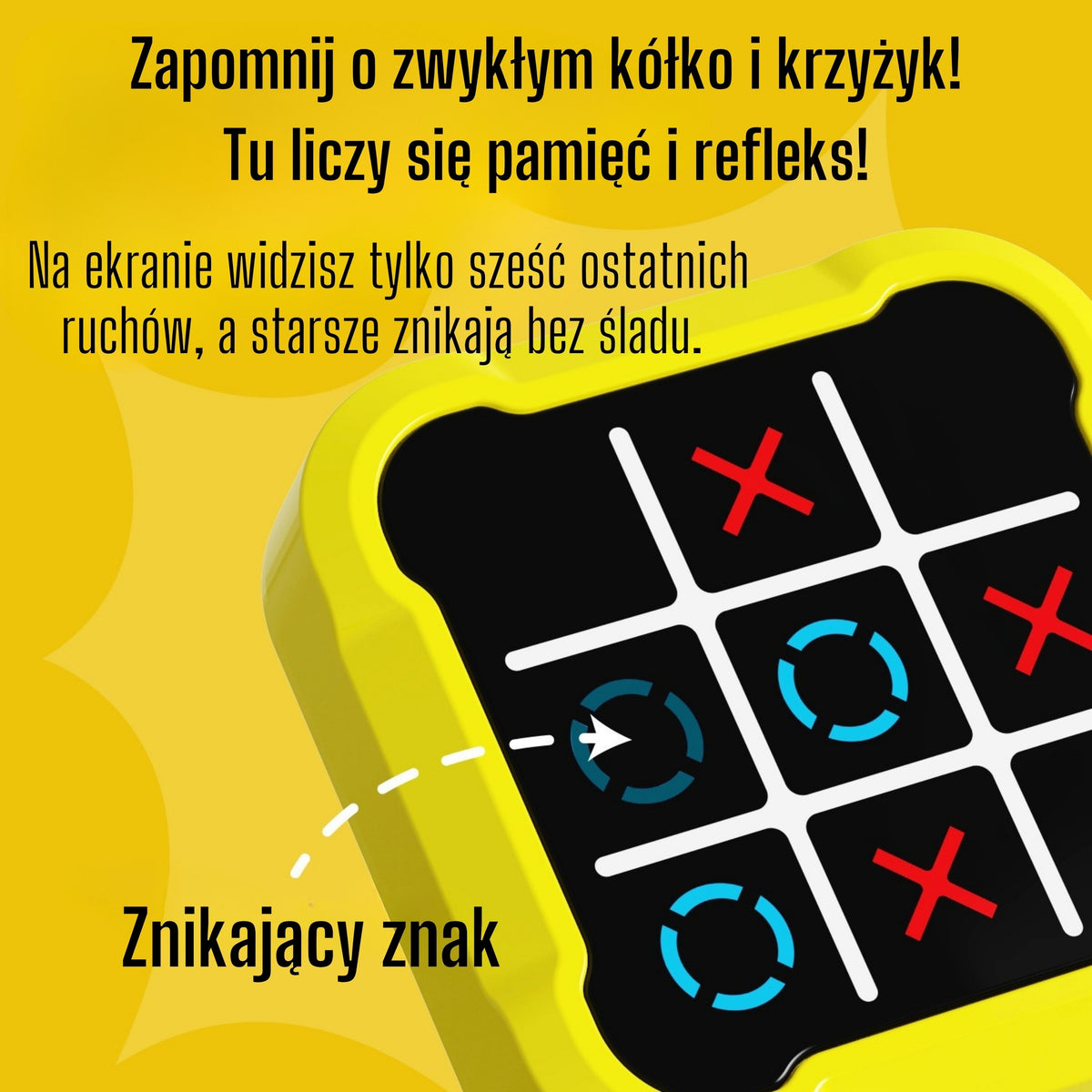 Woopie elektroninis žaidimas „Kryžiukai ir nuliukai“ – nuotrauka 2