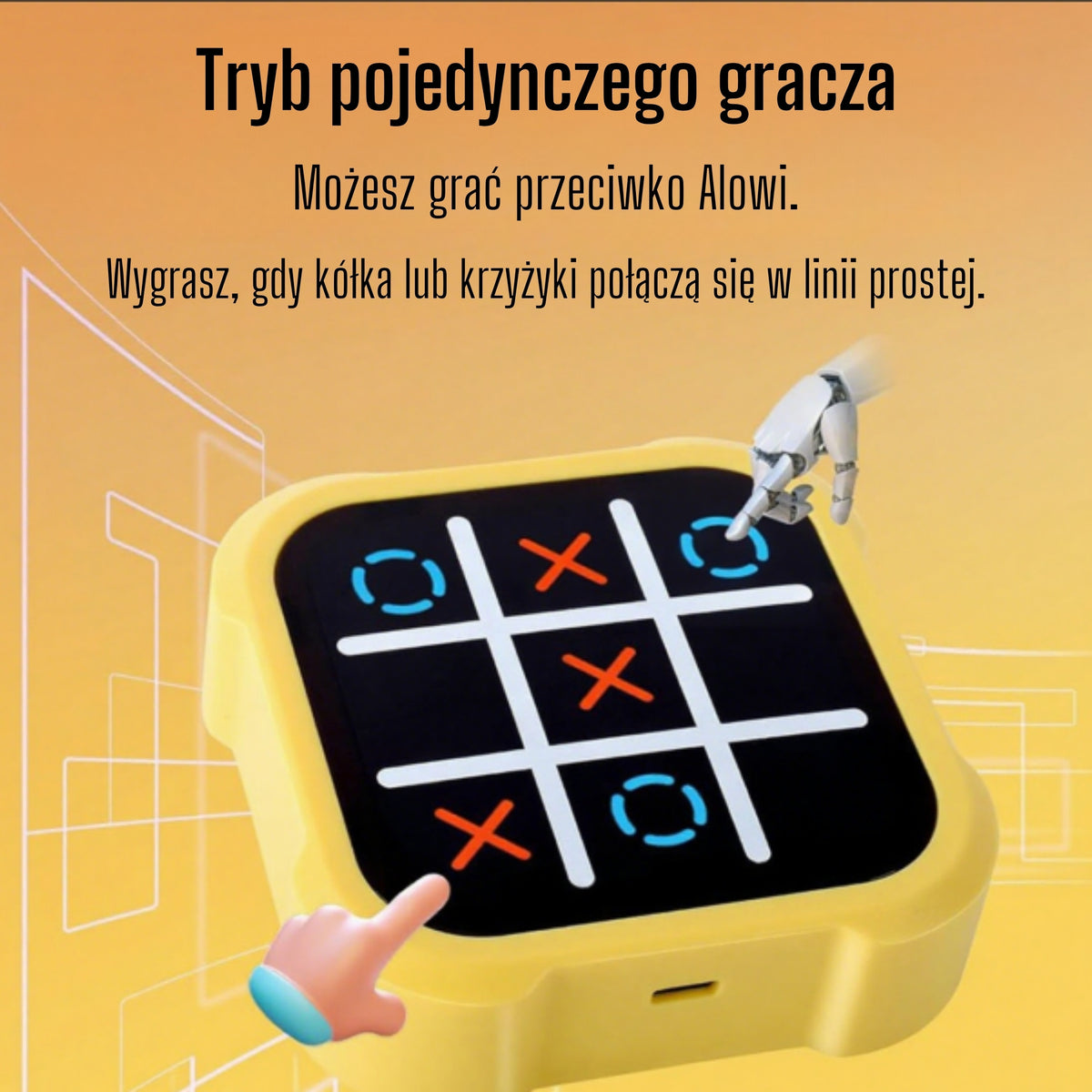 Woopie elektroninis žaidimas „Kryžiukai ir nuliukai“ – nuotrauka 4