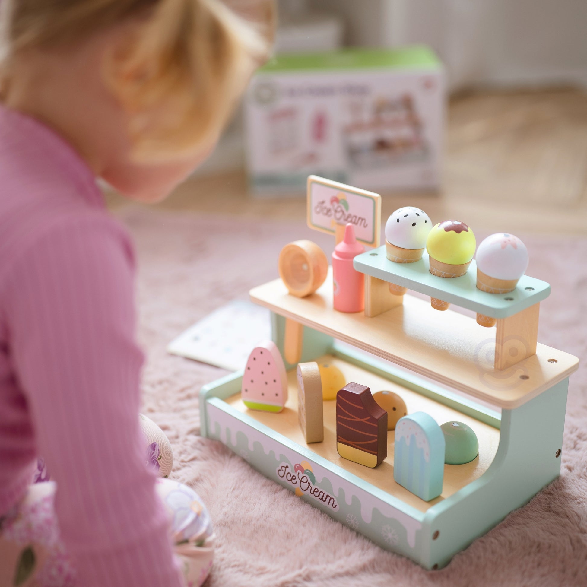 Woopie Green Medinė Ledainė Vaikams, 16 Dalių – nuotrauka 3