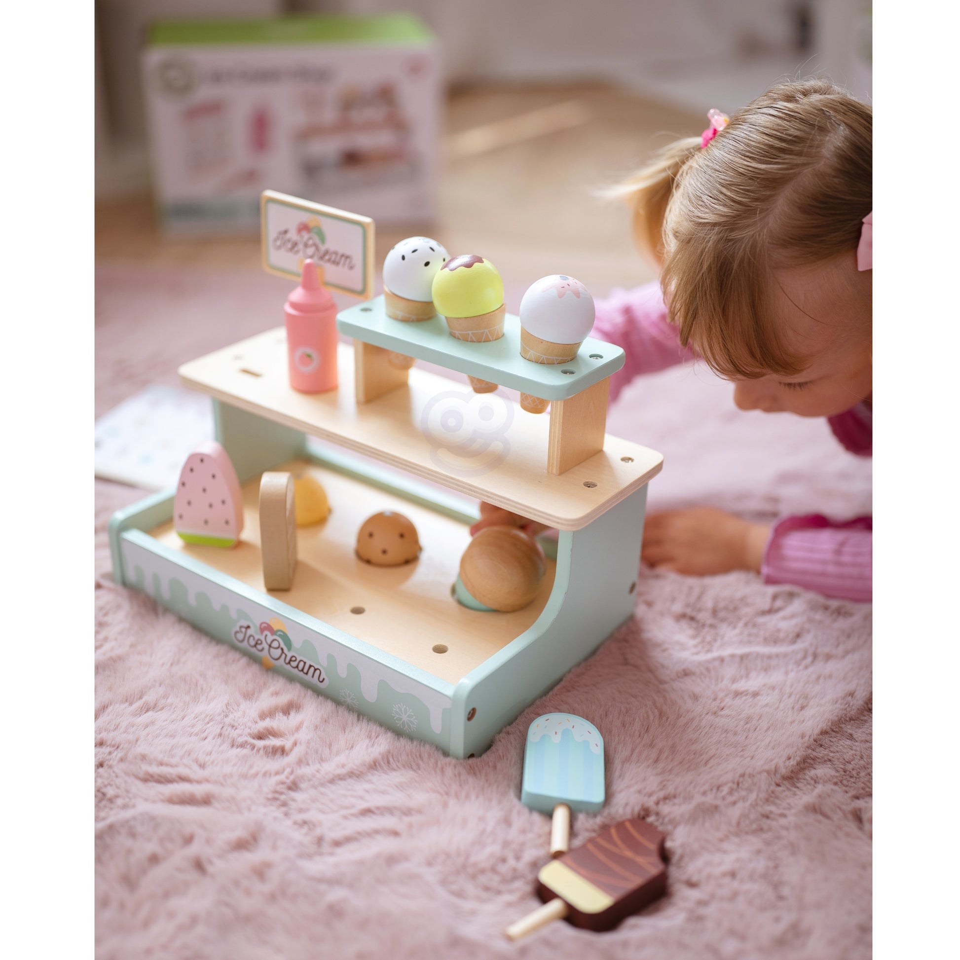 Woopie Green Medinė Ledainė Vaikams, 16 Dalių – nuotrauka 8