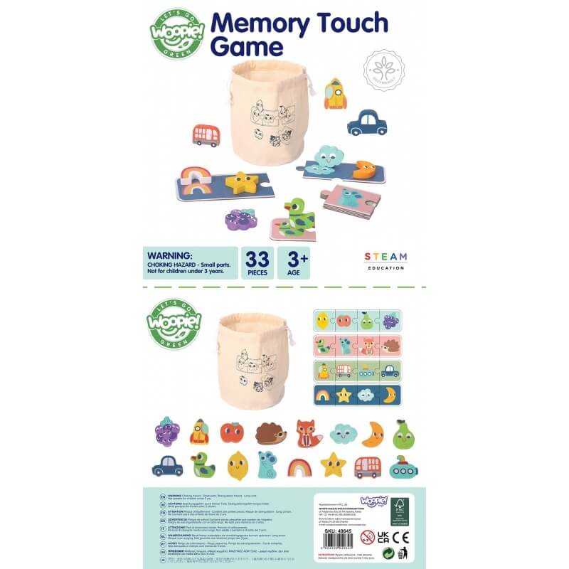 Woopie Green Medinis Edukacinis Žaidimas Paliesk Ir Rask – Sensorinis Rinkinys Magnetiniai Žaislai