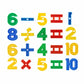 WOOPIE Kaladėlės Matematikos Dėlionės Žaidimas 148 el. Žaislai Vaikams Ir Kūdikiams