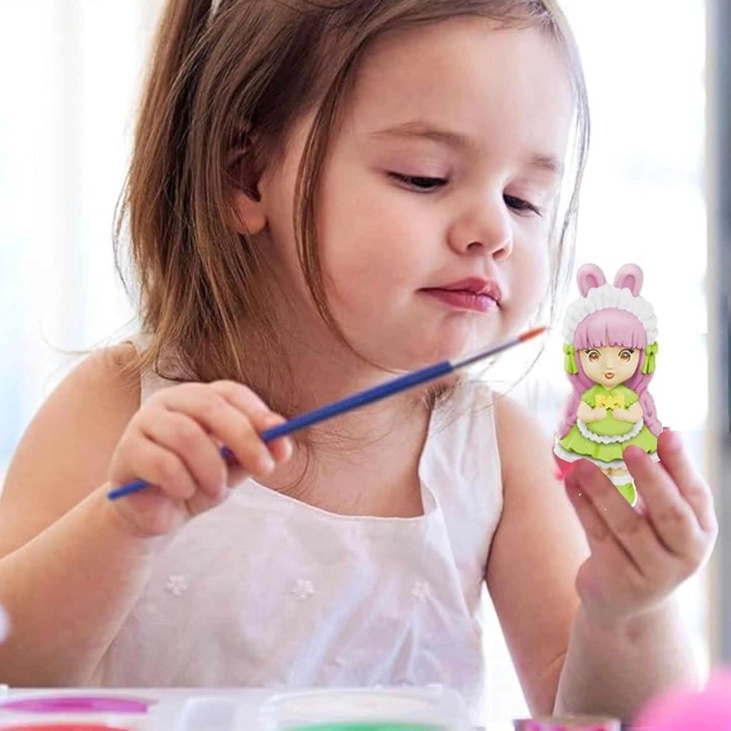 Woopie Kūrybinis Gipso Figūrėlių Rinkinys Su Dažais – nuotrauka 4