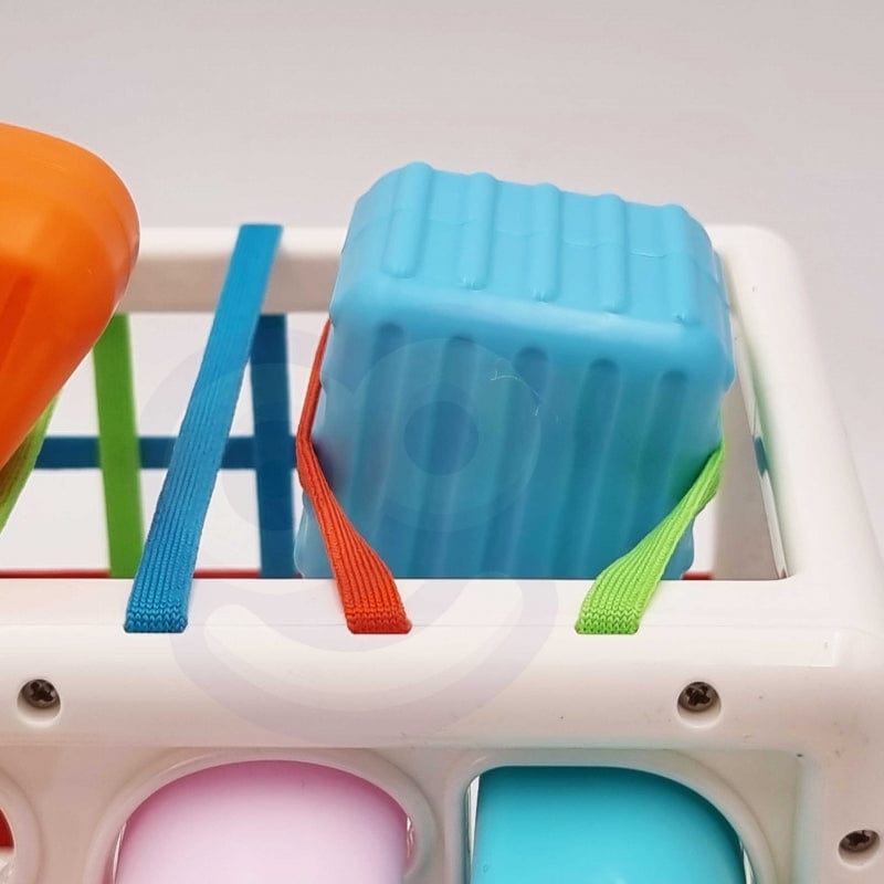 WOOPIE Lankstus Sensorinis Kubas Spalvotų Formų Abėcėlės Rūšiuoklis Žaislai Kūdikiams Rūšiuokliai