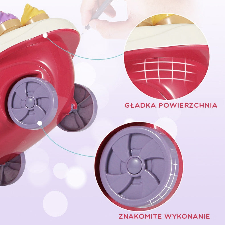 „Woopie“ ledų ir saldumynų vežimėlis su garsais, 36 priedai – produkto nuotrauka 8