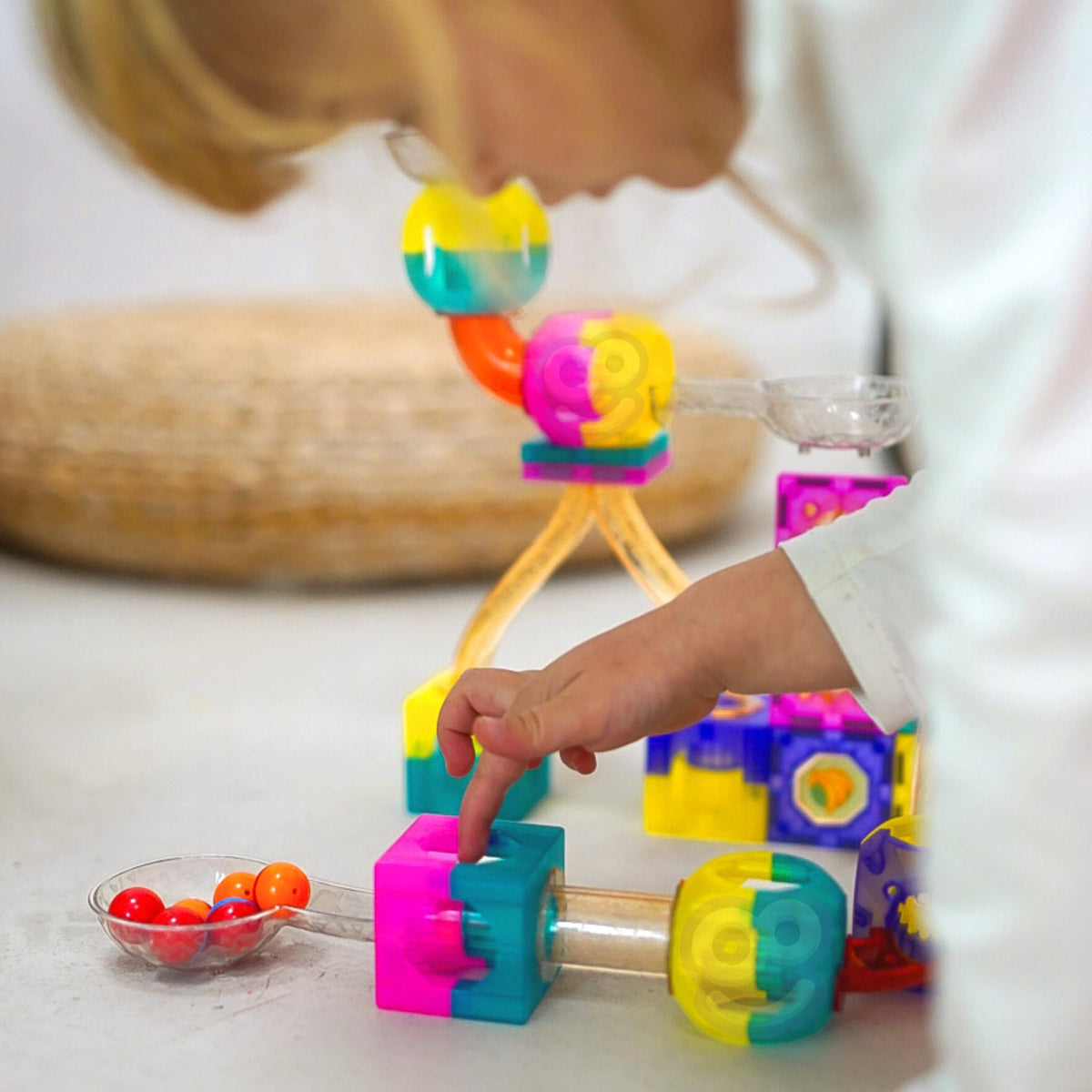Woopie magnetinė kamuoliukų trasa, 89 dalys – nuotrauka 4