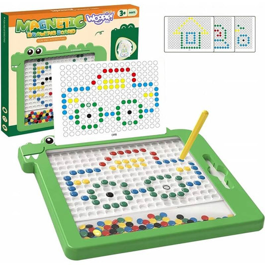 WOOPIE Magnetinė Lenta Vaikams MagPad Dinozauras, Montessori, 3+ Žaislai Magnetiniai