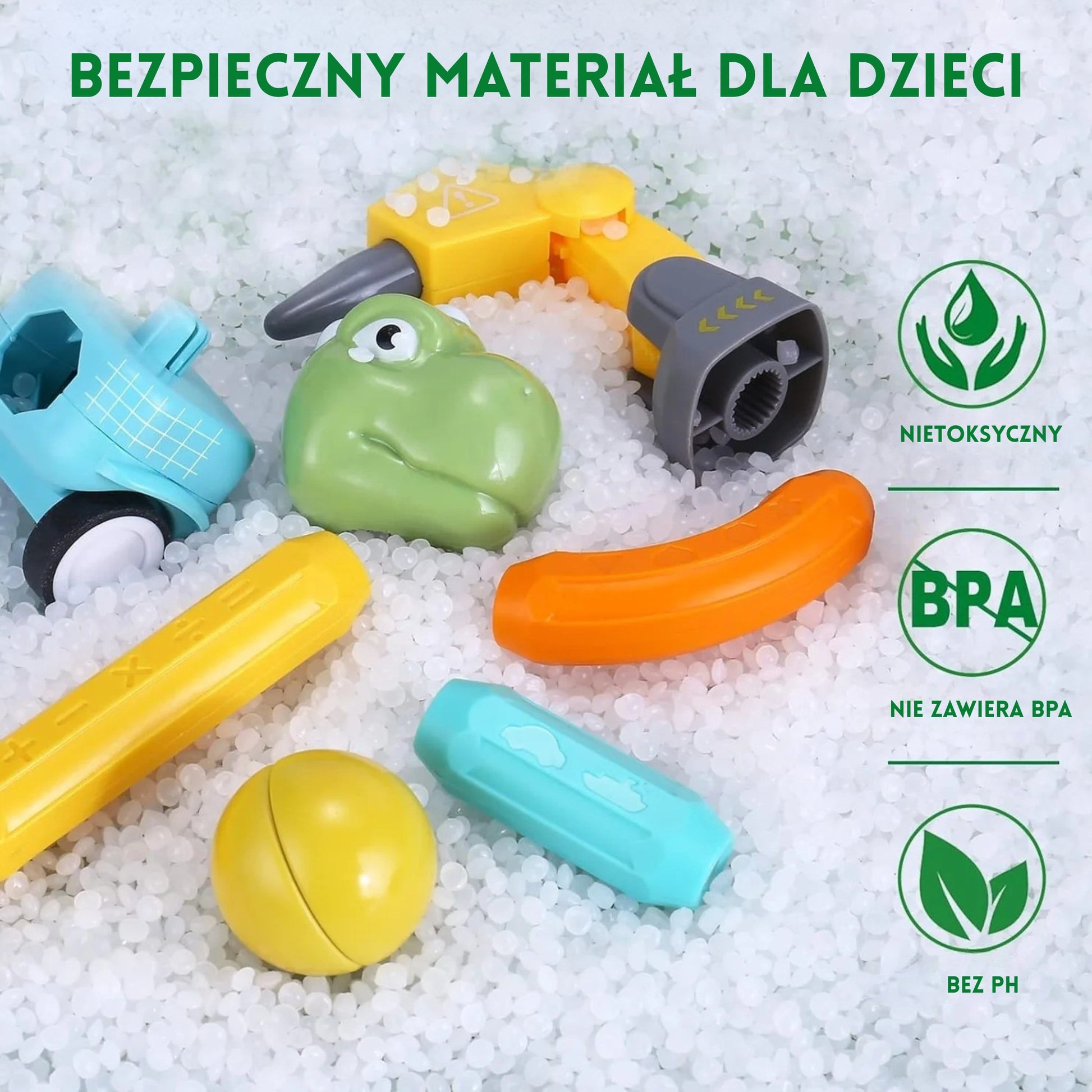 Woopie Magnetinės Dinozaurų Kaladėlės, 84 Dalys – nuotrauka 12