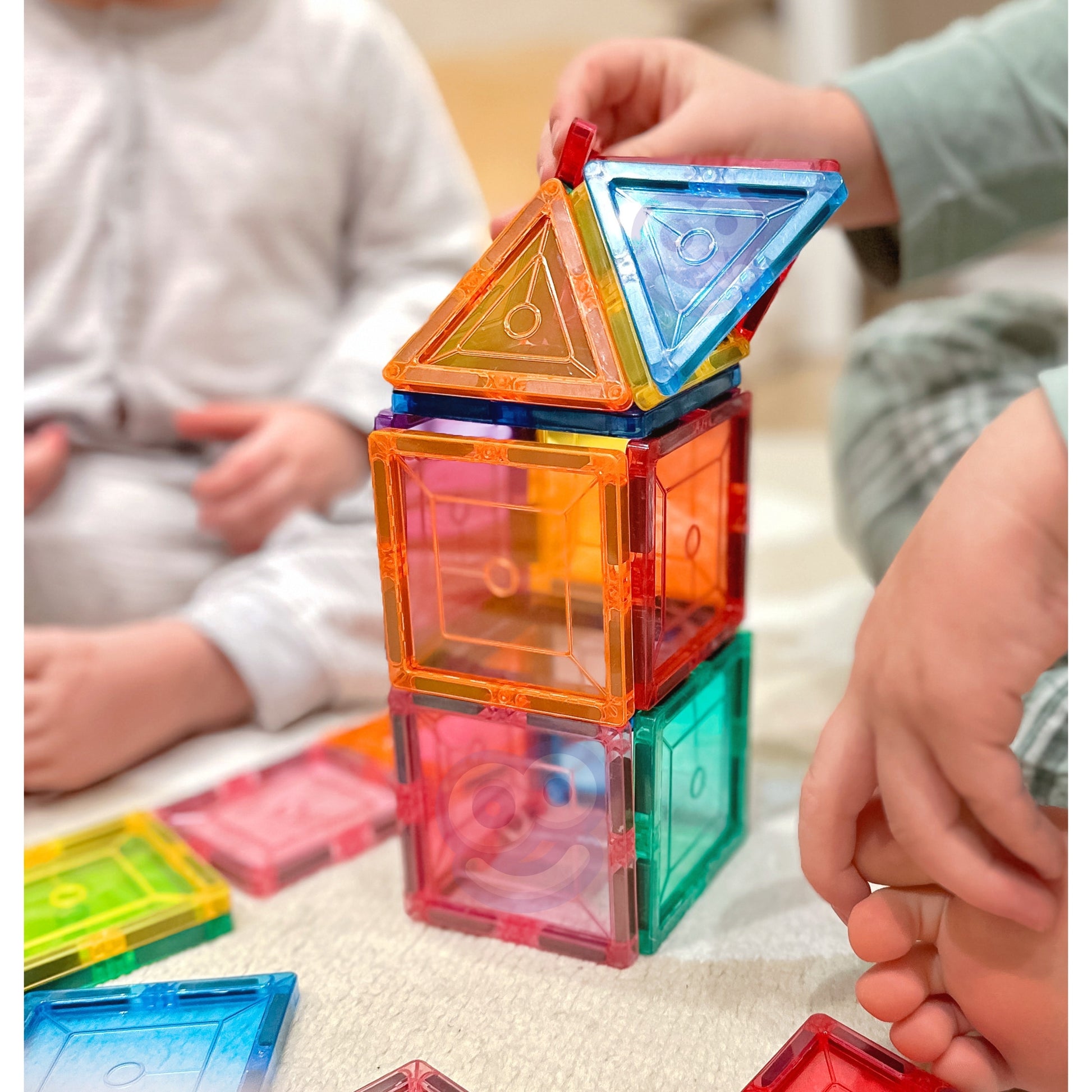 Woopie Magnetinės Montessori Kaladėlės 3D, 28 Dalys – nuotrauka 2