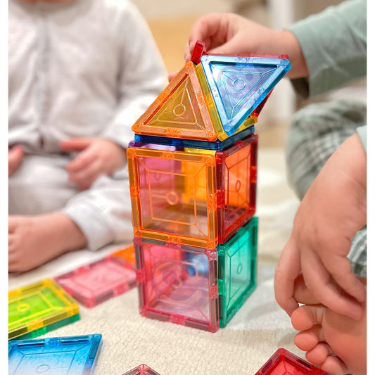 Woopie Magnetinės Montessori Kaladėlės 3D, 28 Dalys – nuotrauka 2
