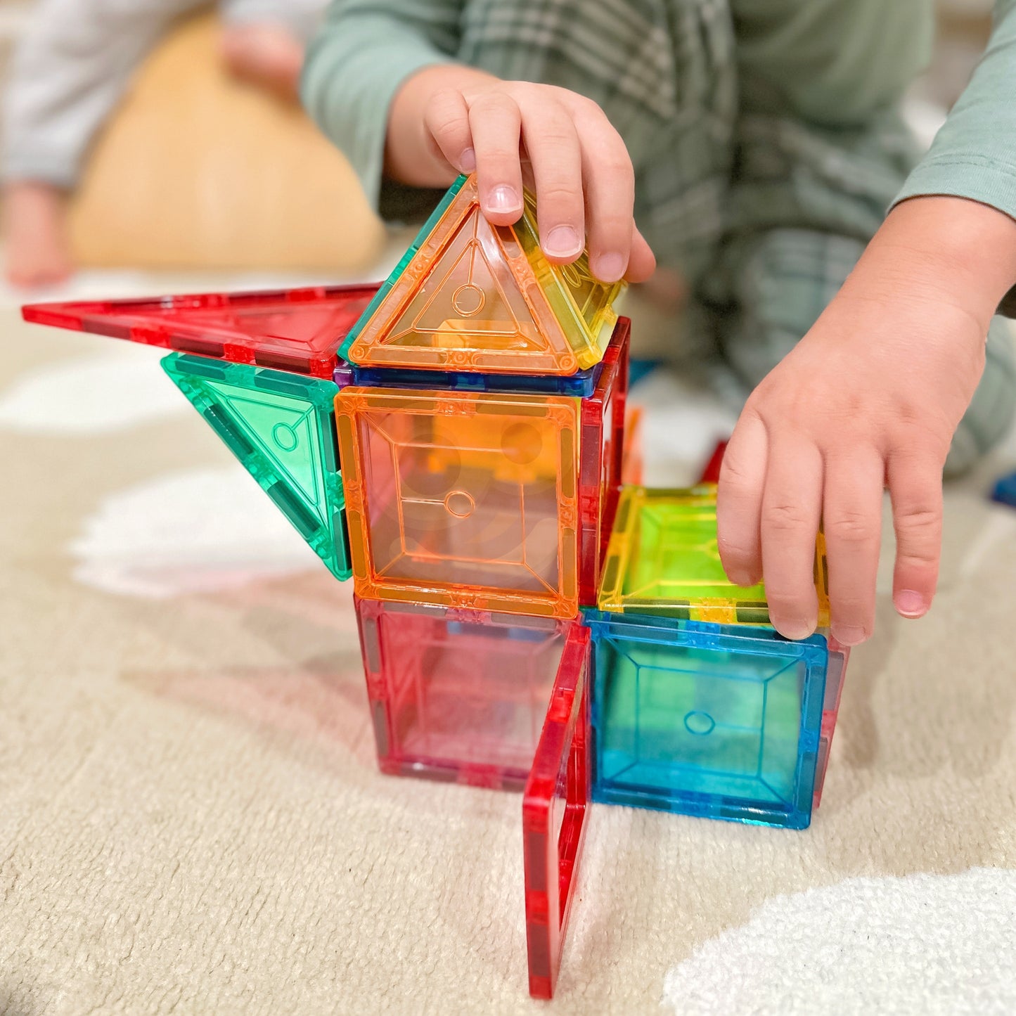 Woopie Magnetinės Montessori Kaladėlės 3D, 28 Dalys – nuotrauka 5