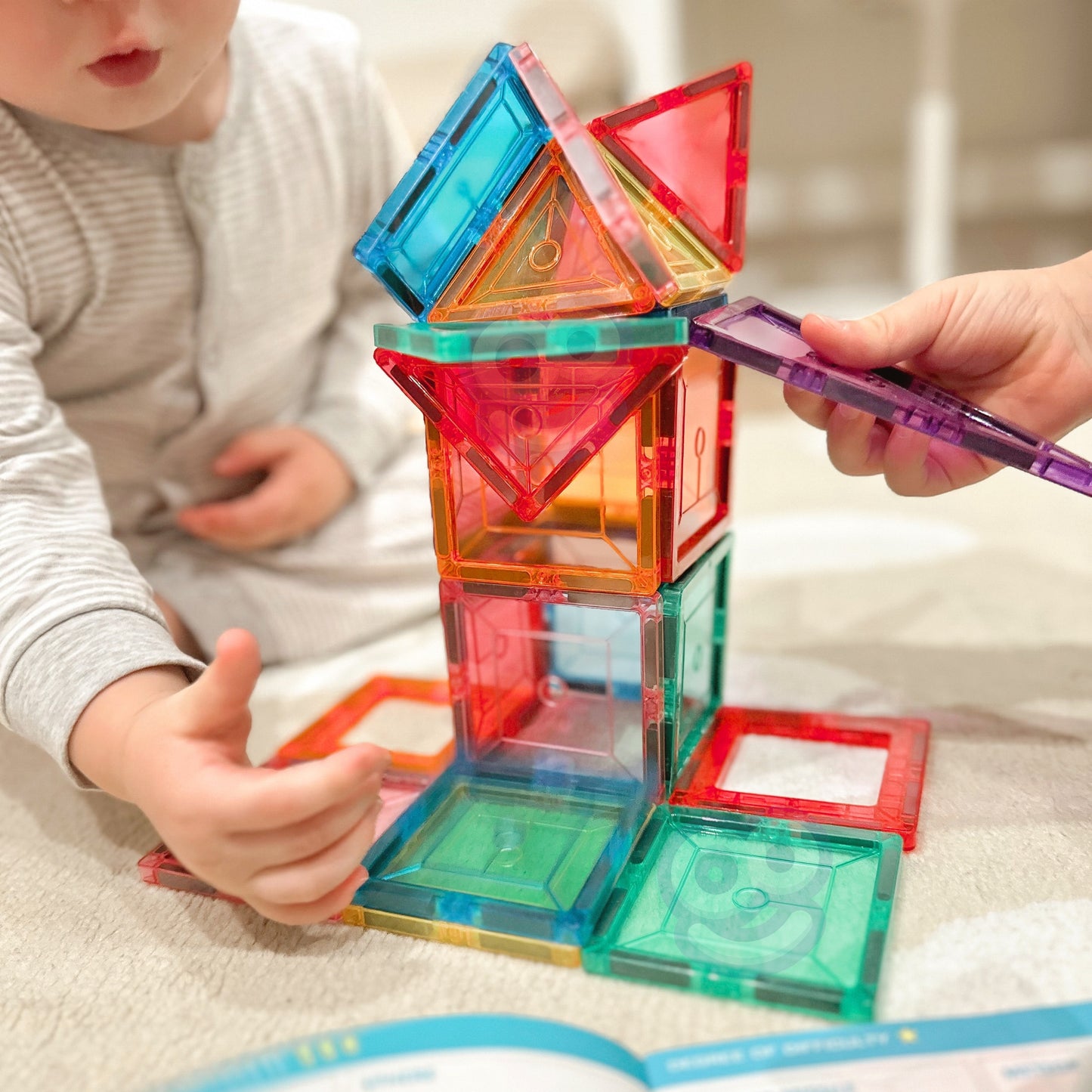 Woopie Magnetinės Montessori Kaladėlės 3D, 28 Dalys – nuotrauka 6