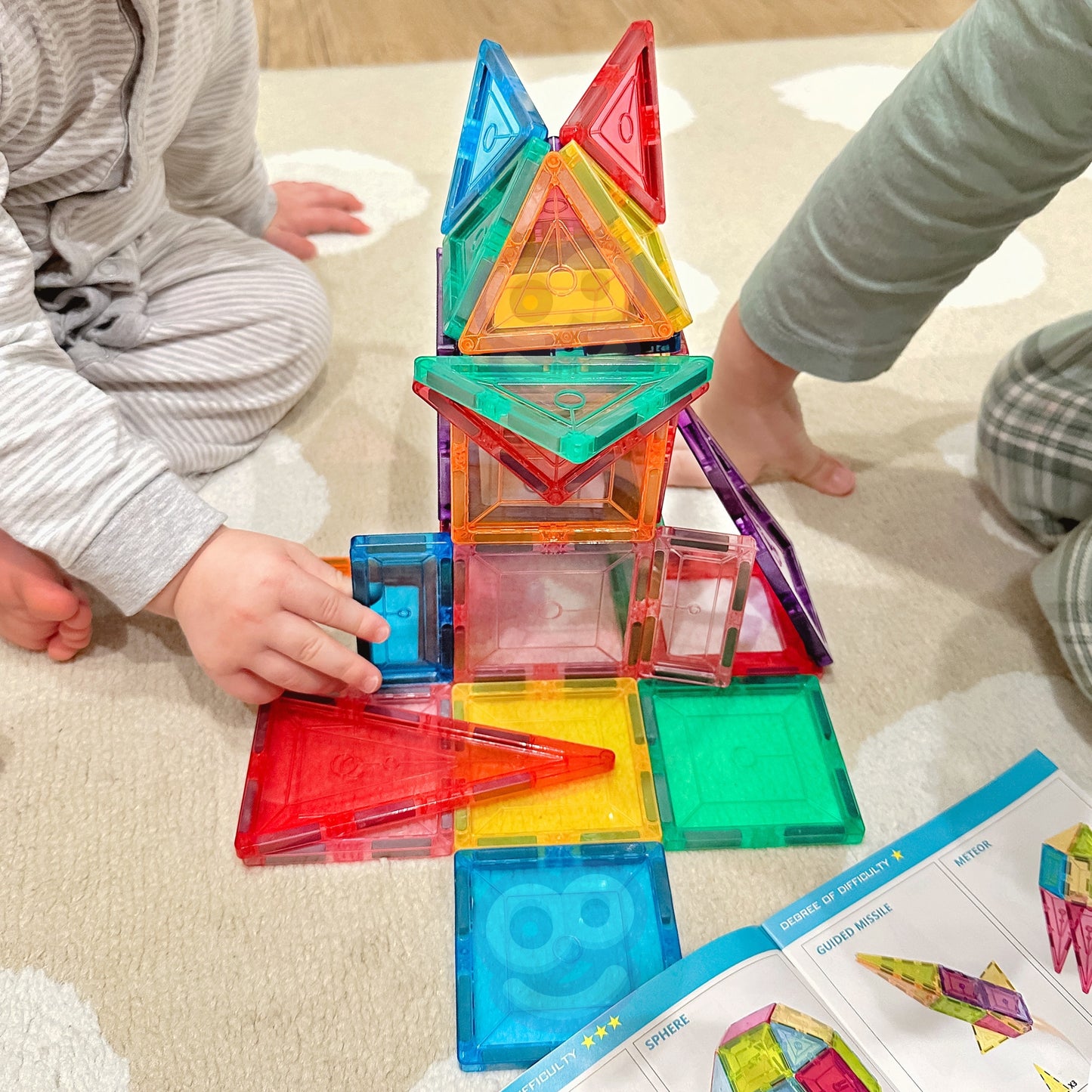 Woopie Magnetinės Montessori Kaladėlės 3D, 28 Dalys – nuotrauka 7