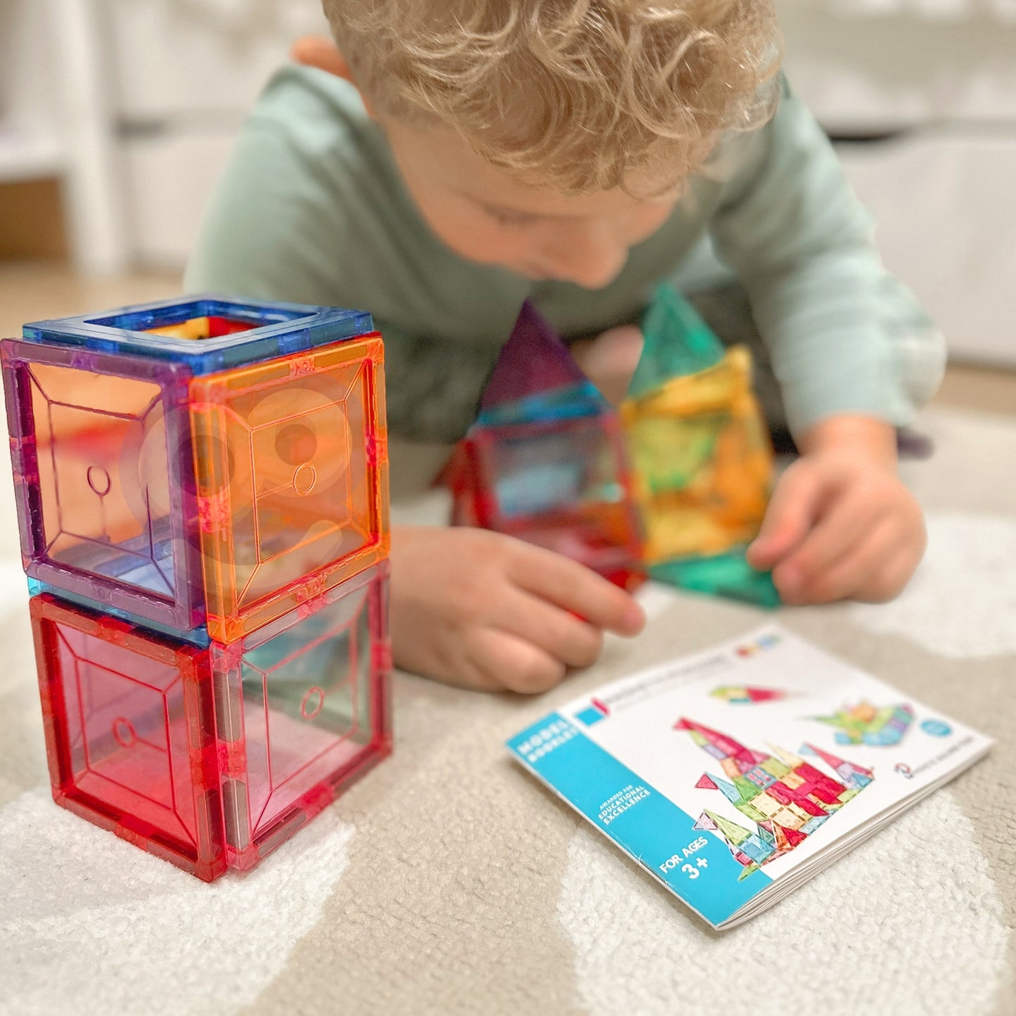 Woopie Magnetinės Montessori Kaladėlės 3D, 28 Dalys – nuotrauka 8