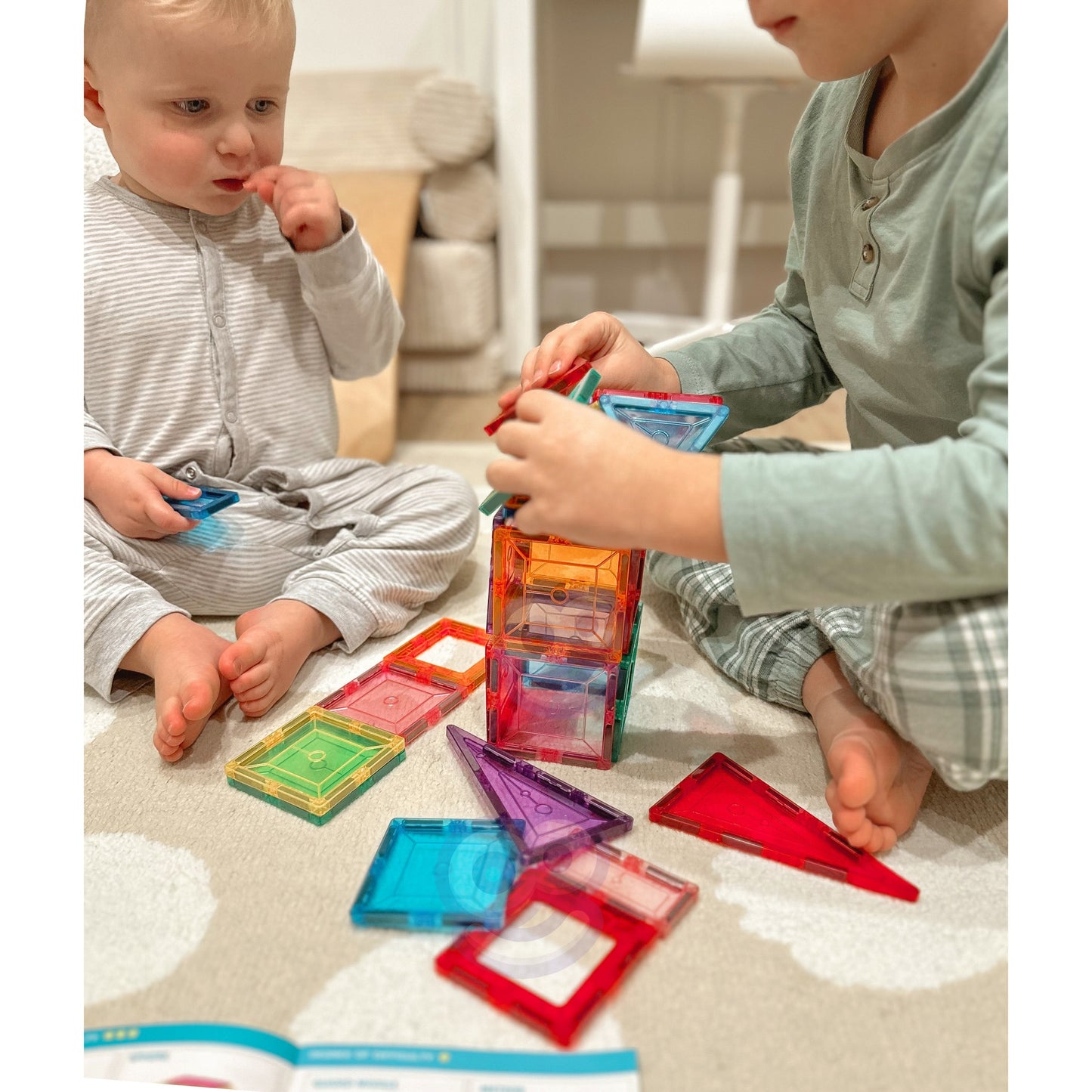 Woopie Magnetinės Montessori Kaladėlės 3D, 28 Dalys – nuotrauka 9