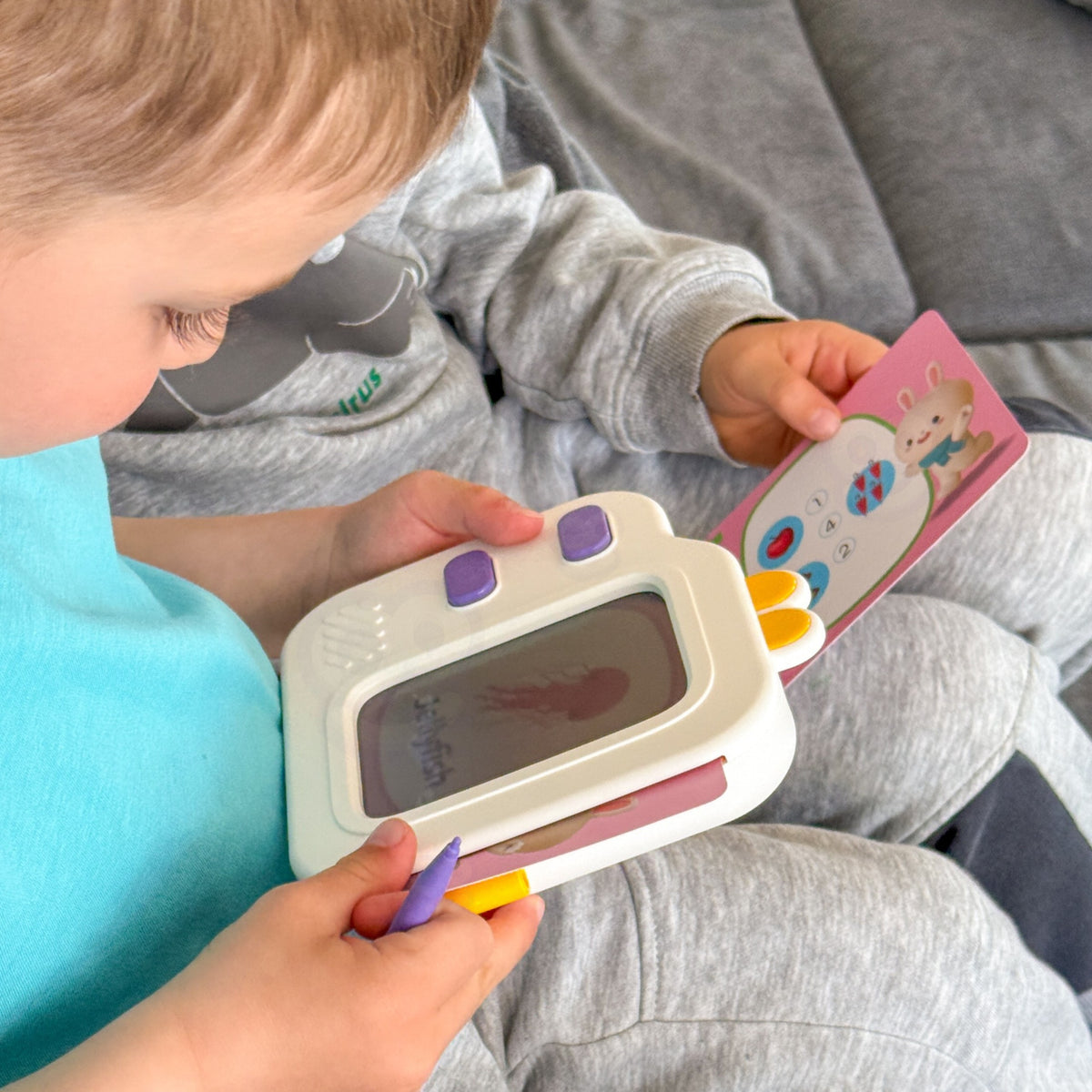 Woopie piešimo planšetė su anglų kalbos kortelių skaitytuvu – nuotrauka 3