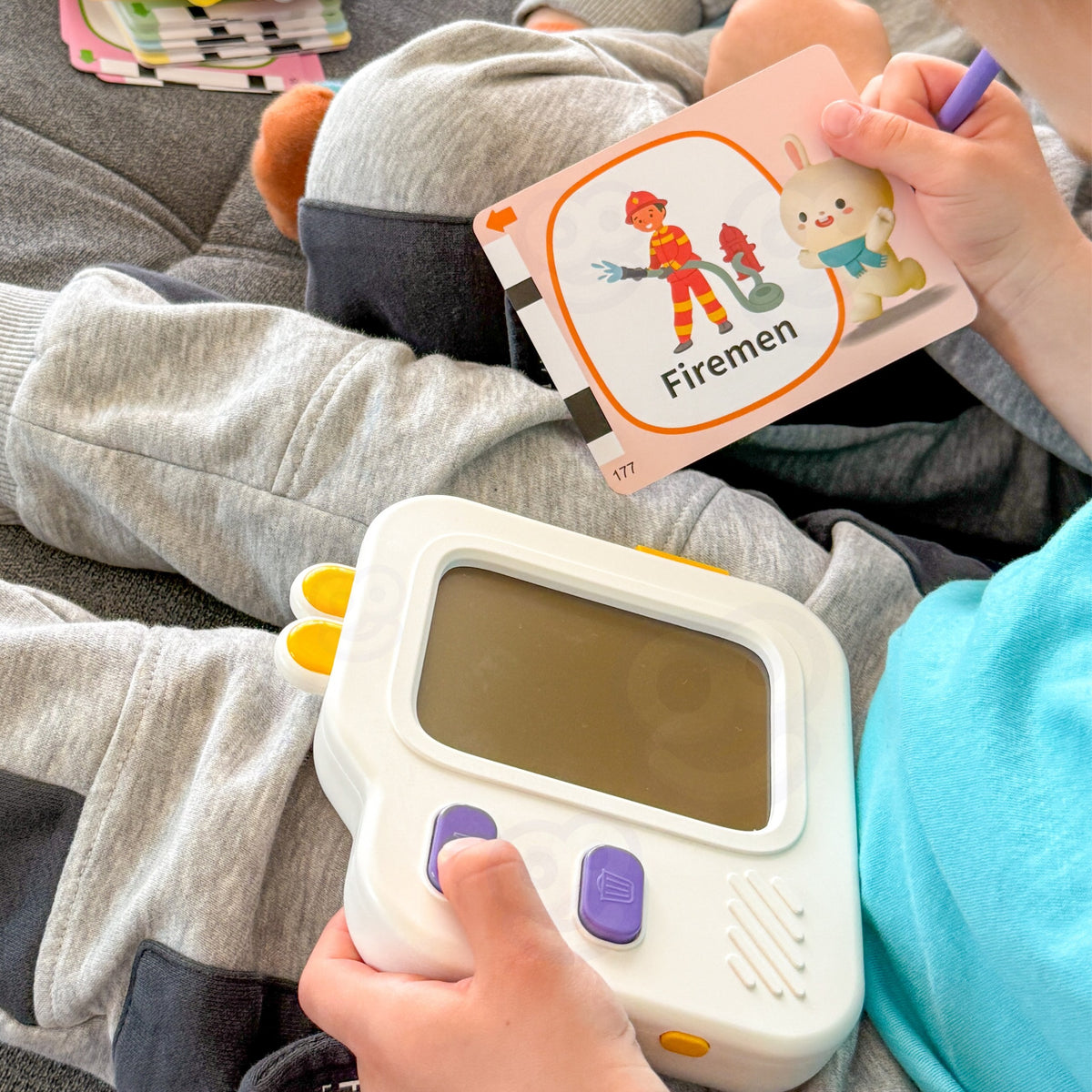 Woopie piešimo planšetė su anglų kalbos kortelių skaitytuvu – nuotrauka 4
