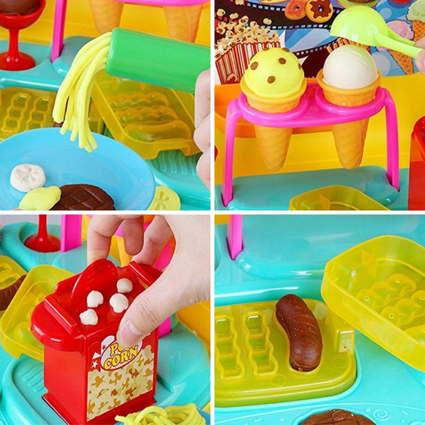 Woopie plastilino užkandžių gaminimo rinkinys – nuotrauka 7