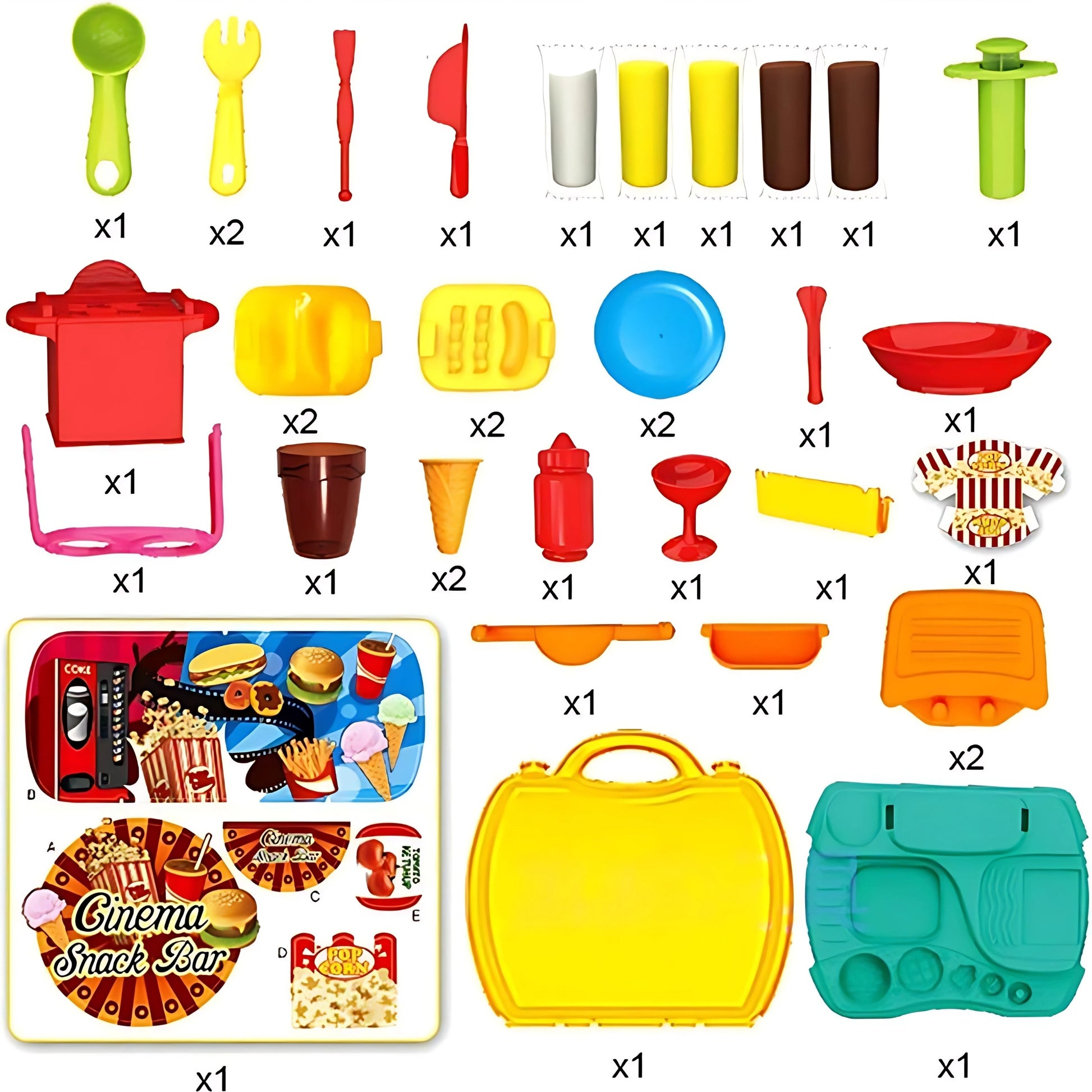 Woopie plastilino užkandžių gaminimo rinkinys – nuotrauka 9