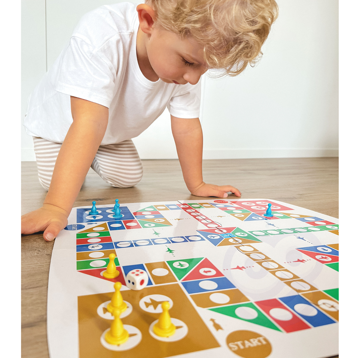 Woopie stalo žaidimai „Mažasis detektyvas“ ir „Ludo“ 2in1 – nuotrauka 5