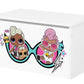 Žaislų Laikymo Dėžė Vaiko Kambariui „L.O.L. Surprise Glasses“ Žaislų Dėžės Ir Lentynos